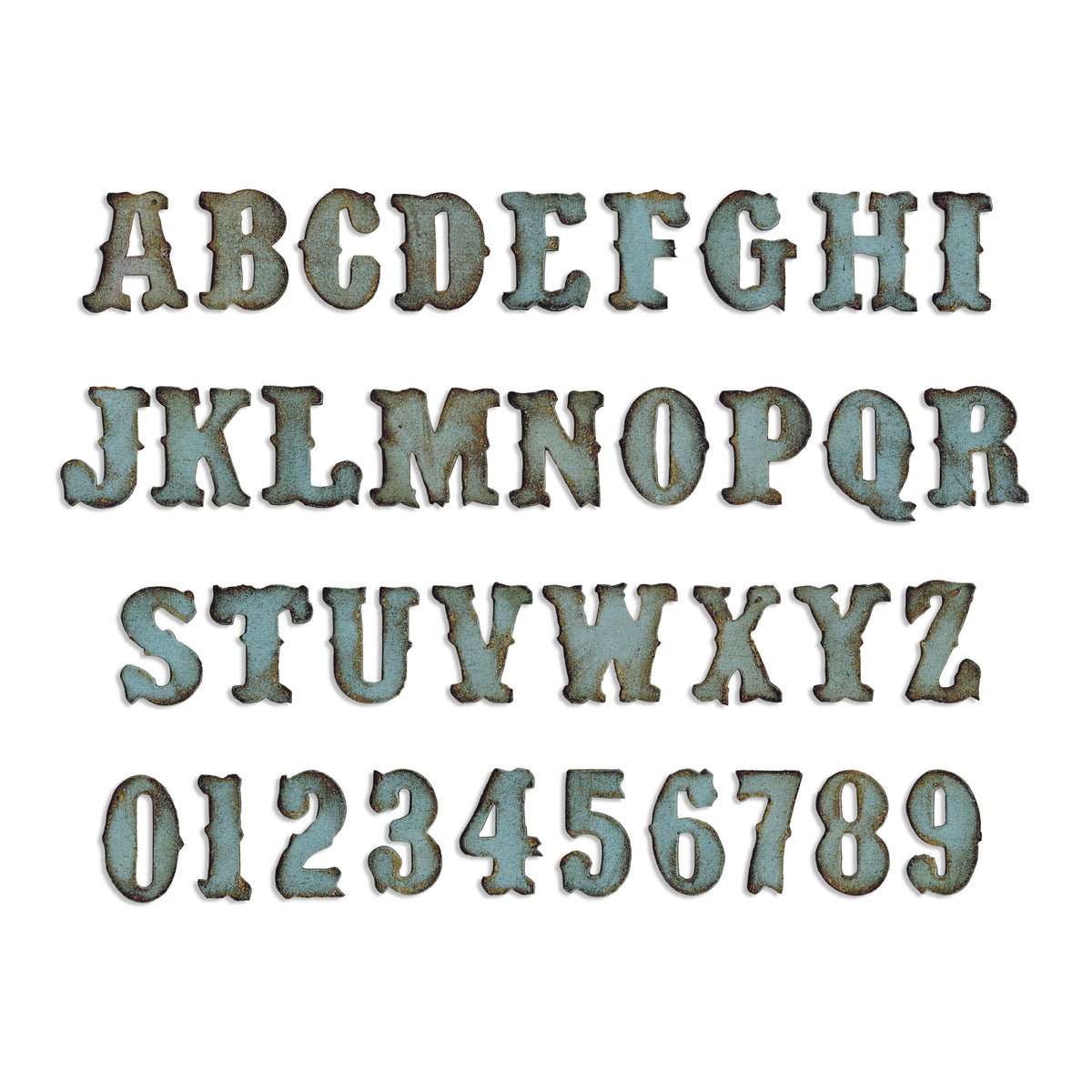 アルバム・スクラップ Sizzix Bigz XL Alphabet Die Gothic Sizzix Bigz Xl Die By Tim Holtz 6