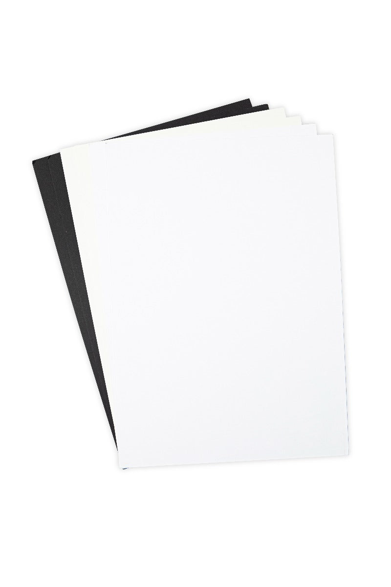 Sizzix Surfacez - Set Di Cartoncino Colorato Per Fustellatura E Crafting - 60 Fogli A4, 10 Colori Vivaci, 216 Gsm - 2