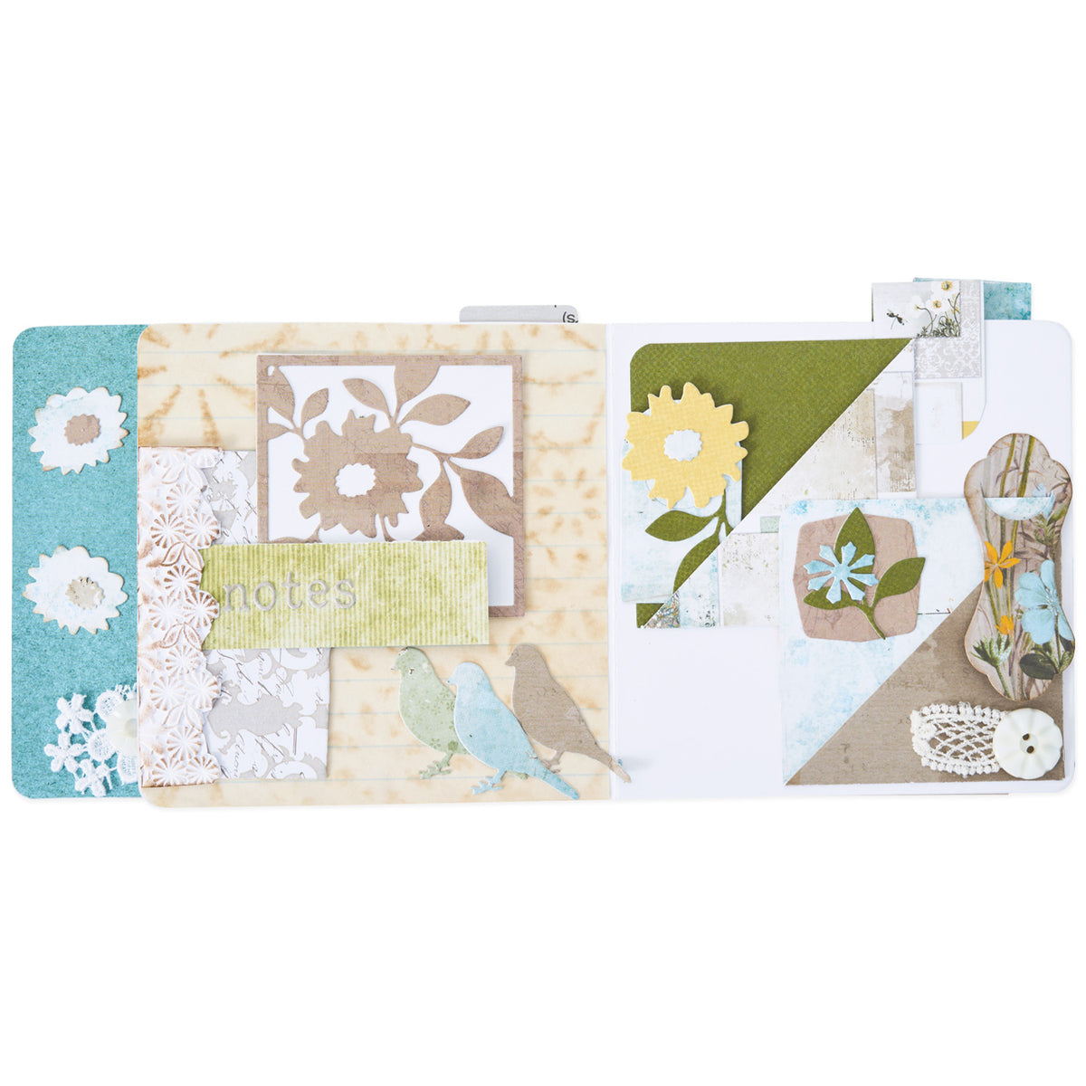 Sizzix Thinlits Set 2 Fustelle Snail Mail Di Eileen Hull 665869 | Taglio Carta E Cartoncino Per Scrapbooking