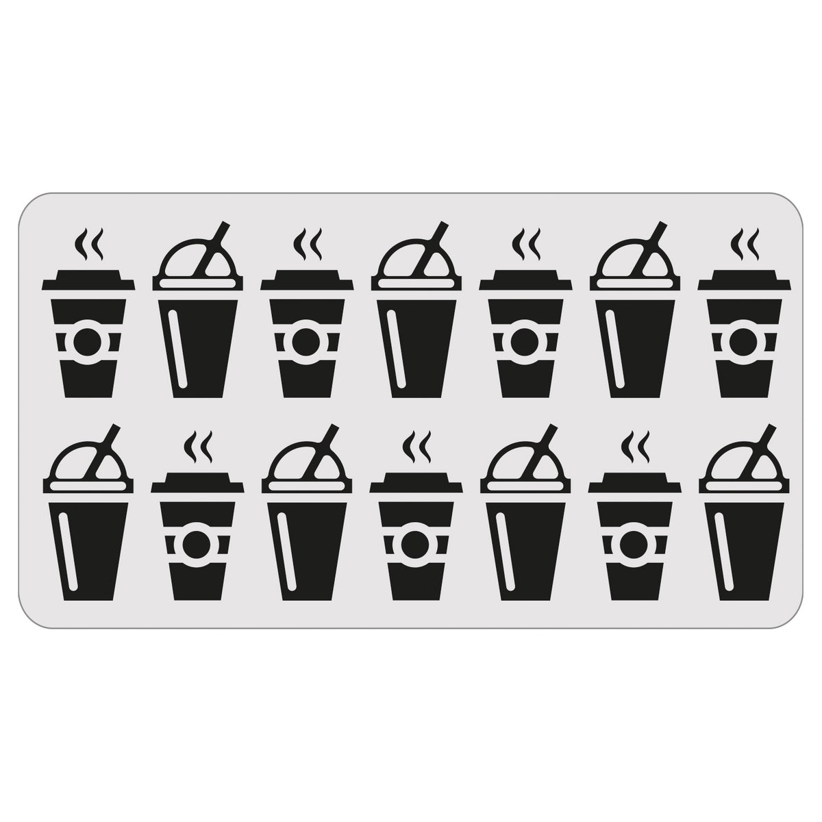 Sizzix 2D Texture Fades Embossing Folder w/11PK Thinlits Set Vault