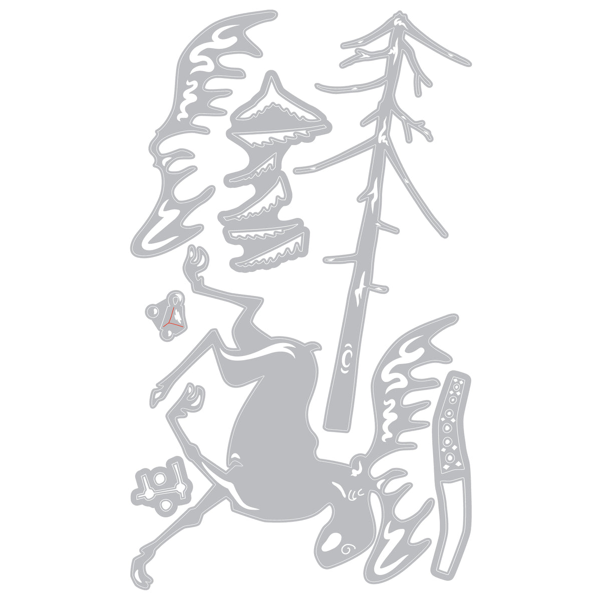 Sizzix Thinlits Die Set 7PK - Merry Moose by Tim Holtz – Sizzix.co.uk