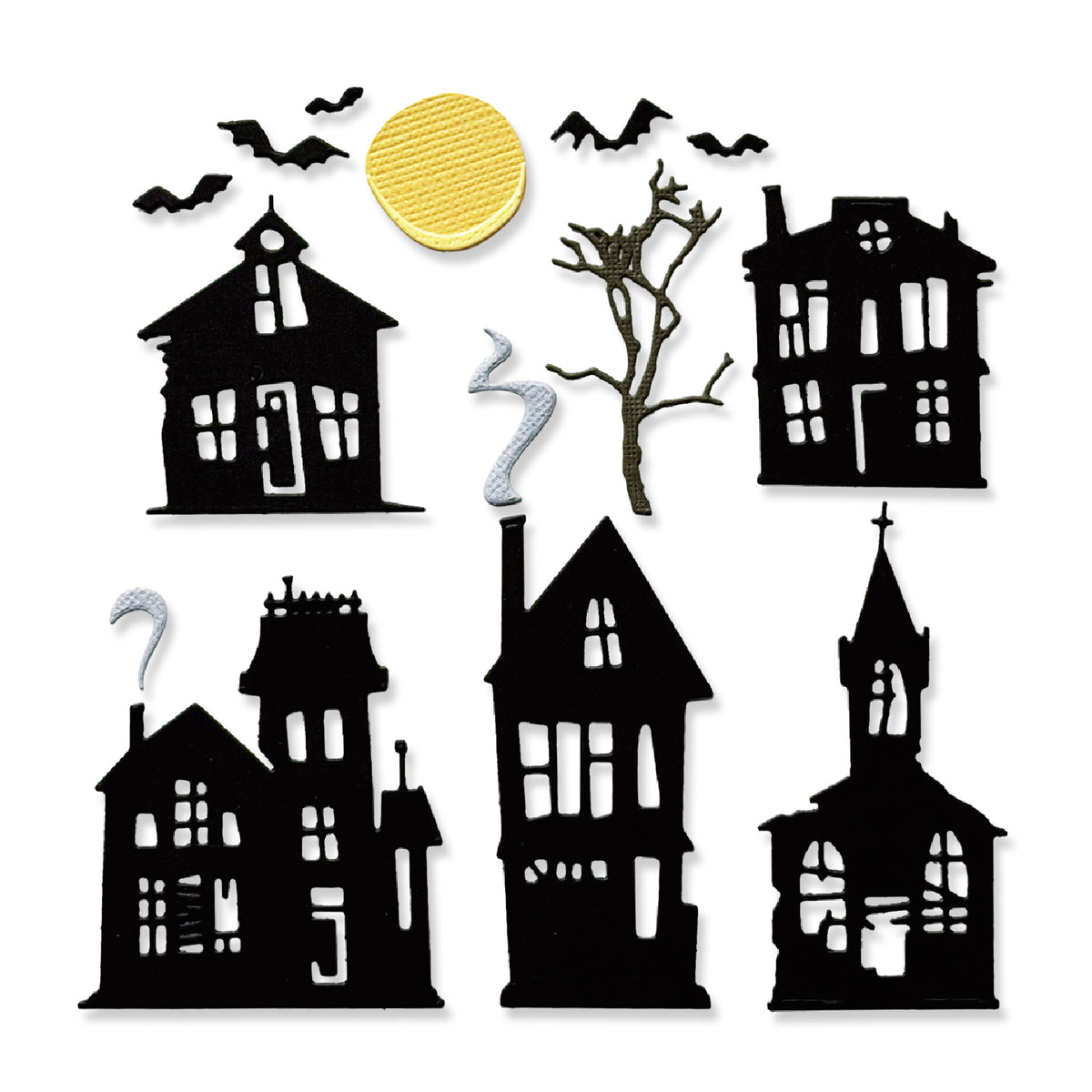 Sizzix Thinlits Die Set 11PK - Vault Ghost Town by Tim Holtz