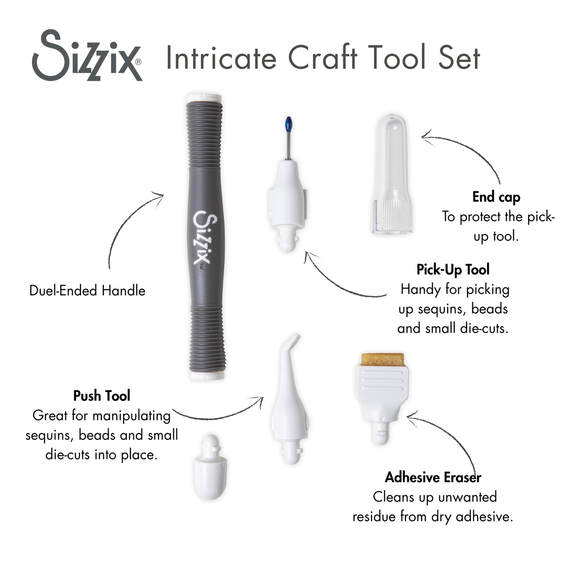 Sizzix Making Tool - Intricate Craft Tool Set – Sizzix.co.uk