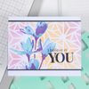 Sizzix Layered Stencils 4PK - Geo Flowers