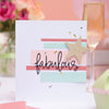 Sizzix Thinlits Die Set 13PK Fabulous Family Names by Debi Potter