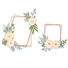 Sizzix Thinlits Die Set 12PK - Geo Floral Frame