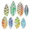 Sizzix Thinlits Die Set 8PK Cut Out Leaves by Tim Holtz