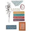 Sizzix Thinlits Die Set 11PK - Media Marks by Tim Holtz