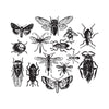 Stampers Anonymous Entomology by Tim Holtz - Cling Mount Stamps