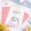 Sizzix Layered Clear Stamps Set 9PK Floral Hedgehog by Olivia Rose