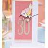Sizzix Thinlits Die Set 15PK Fabulous Birthday Numbers by Debi Potter