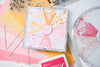 Sizzix A5 Clear Stamps 5pk w 6pk Framelits Build a Burst Painterly by 49 and Market