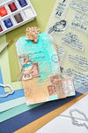 Sizzix A5 Clear Stamps 23PK w/5PK Framelits Die - Bird Song by 49 and Market