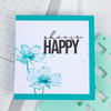 Sizzix Clear Stamps Set 5PK Sunnyside Sentiments #7