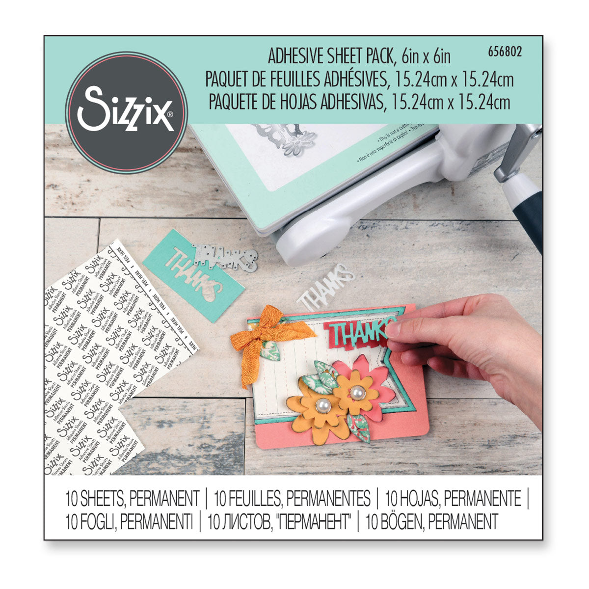 sizzix-making-essential-adhesive-sheets-6-x-6-permanent-10-sheets
