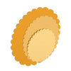 Sizzix Framelits Die Set 4PK Ovals, Scallop