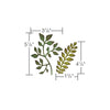 Sizzix Bigz Die Garden Greens by Tim Holtz