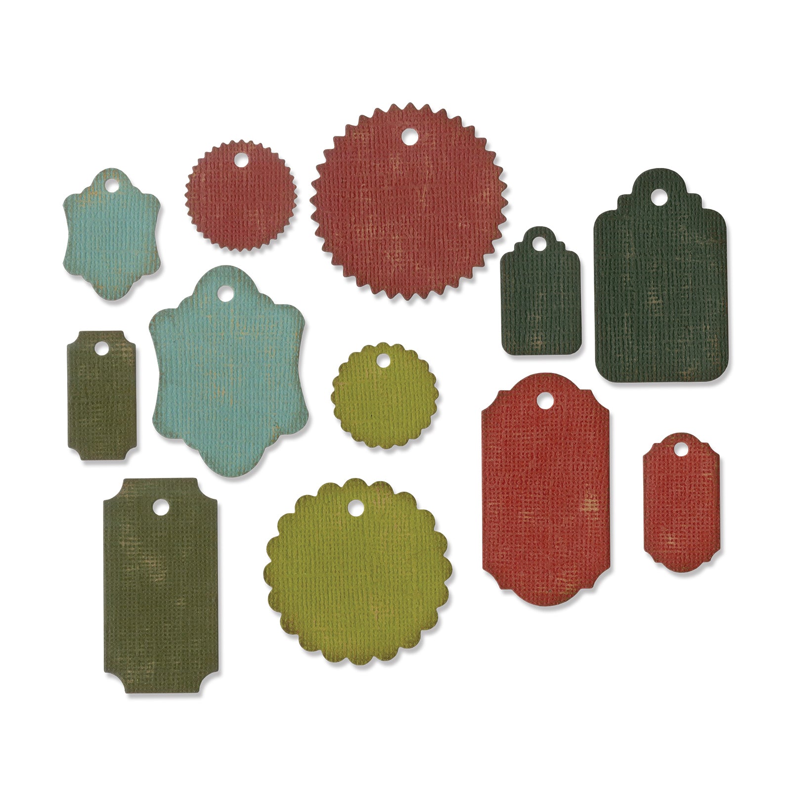 Sizzix 660978, set di fustelle Thinlits Woodlands di Tim Holtz, confezione da 2 Sizzix 660978, set di fustelle Thinlits Woodlands di Tim Holtz, confezione da 2