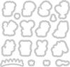 Sizzix Framelits Die Set 18PK w/Stamps - Zodiac Animals