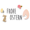 Sizzix Thinlits Die Set 9PK - Frohe Ostern (Happy Easter)