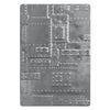 Sizzix 3D Texture Fades Embossing Folder Foundry by Tim Holtz