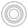 Sizzix Framelits Die Set 4PK - Circles, 1 1/4", 2", 2 1/2" & 3 1/2"