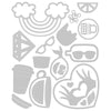 Sizzix Thinlits Die Set 23PK - Spring Icons
