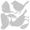 Sizzix Thinlits Die Set 6PK Feathered Friends by Tim Holtz