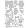 Sizzix Thinlits Die Set 24PK - Happy Hour by Tim Holtz