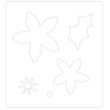 Sizzix Bigz Die Winter Poinsettia