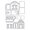 Sizzix Thinlits Die Set 16PK - Paper Village by Tim Holtz