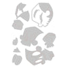 Sizzix Thinlits Die Set 10PK - Skelly, Colorize by Tim Holtz