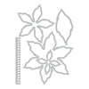 Sizzix Thinlits Die Set 5PK Elegant Poinsettia