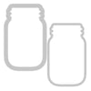 Sizzix Framelits Die Set 2PK - Jar