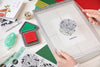 Sizzix Layered Clear Stamps Set 4PK - Leafy Ornament