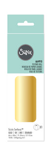 Sizzix Surfacez - Texture Roll 6" x 48" Gold