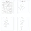 Sizzix Layered Stencils 4PK - Geo Flowers