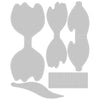 Sizzix Thinlits Die Set 5PK Wild Peony