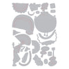Sizzix Thinlits Die Set 21PK - Day of the Dead, Colorize by Tim Holtz