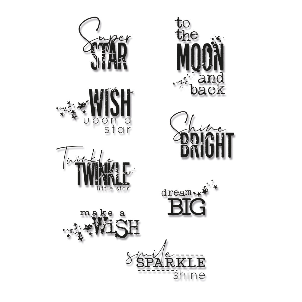 sizzix-clear-stamps-8pk-smile-sparkle-shine