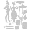 Sizzix Thinlits Die Set 14PK - The Park by Tim Holtz