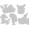 Sizzix Thinlits Die Set 5PK Funky Toadstools by Tim Holtz