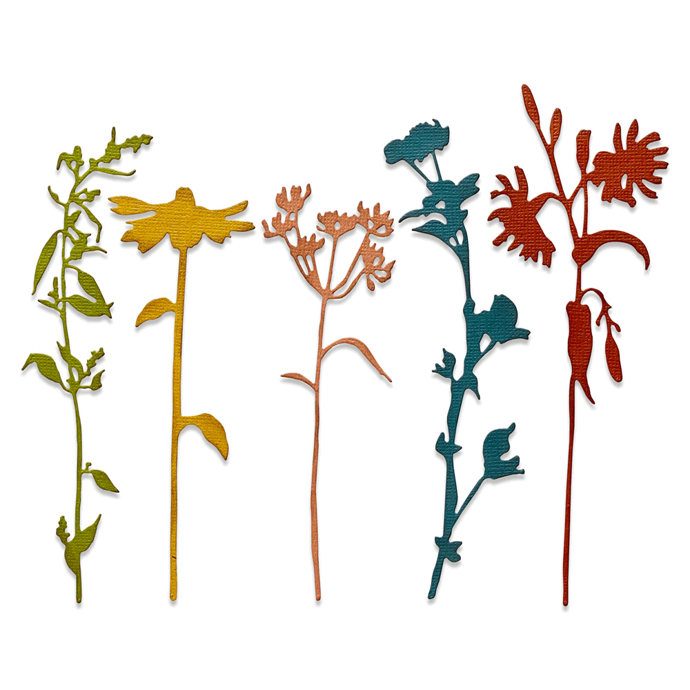 Thinlits Fiore Tim Holtz Sizzix - Mondo Fai da Te Thinlits Fiore Tim Holtz Sizzix - Mondo Fai da Te