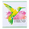 Sizzix Layered Stencils 4PK - Hummingbird