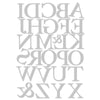 Sizzix Thinlits Die Set 28PK - Serif Alphabet