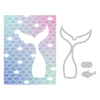 Sizzix Impresslits Embossing Folder - Scales & Tails