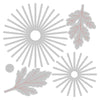 Sizzix Thinlits Die Set 5PK Chrysanthemum