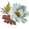 Sizzix Thinlits Die Set 5PK Brushstroke Flowers #3 by Tim Holtz