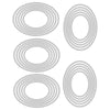 Sizzix Framelits Die Set - Stacked Oval Tiles (25 PK) by Tim Holtz
