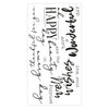 Sizzix Clear Stamps Set 5PK Sunnyside Sentiments #5